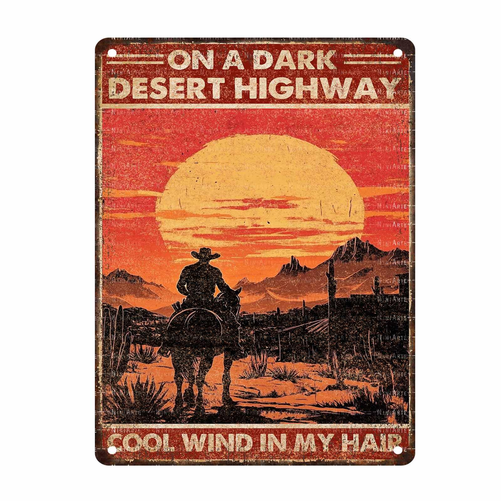 Vintage Cowgirl Tin Sign Are Always Good For The Soul Metal Sign for Home Garden Plaque Yard Patio Porch Farmhouse Cafe Bar Living Room Bedroom Office Garage Man Cave 8x12Inch