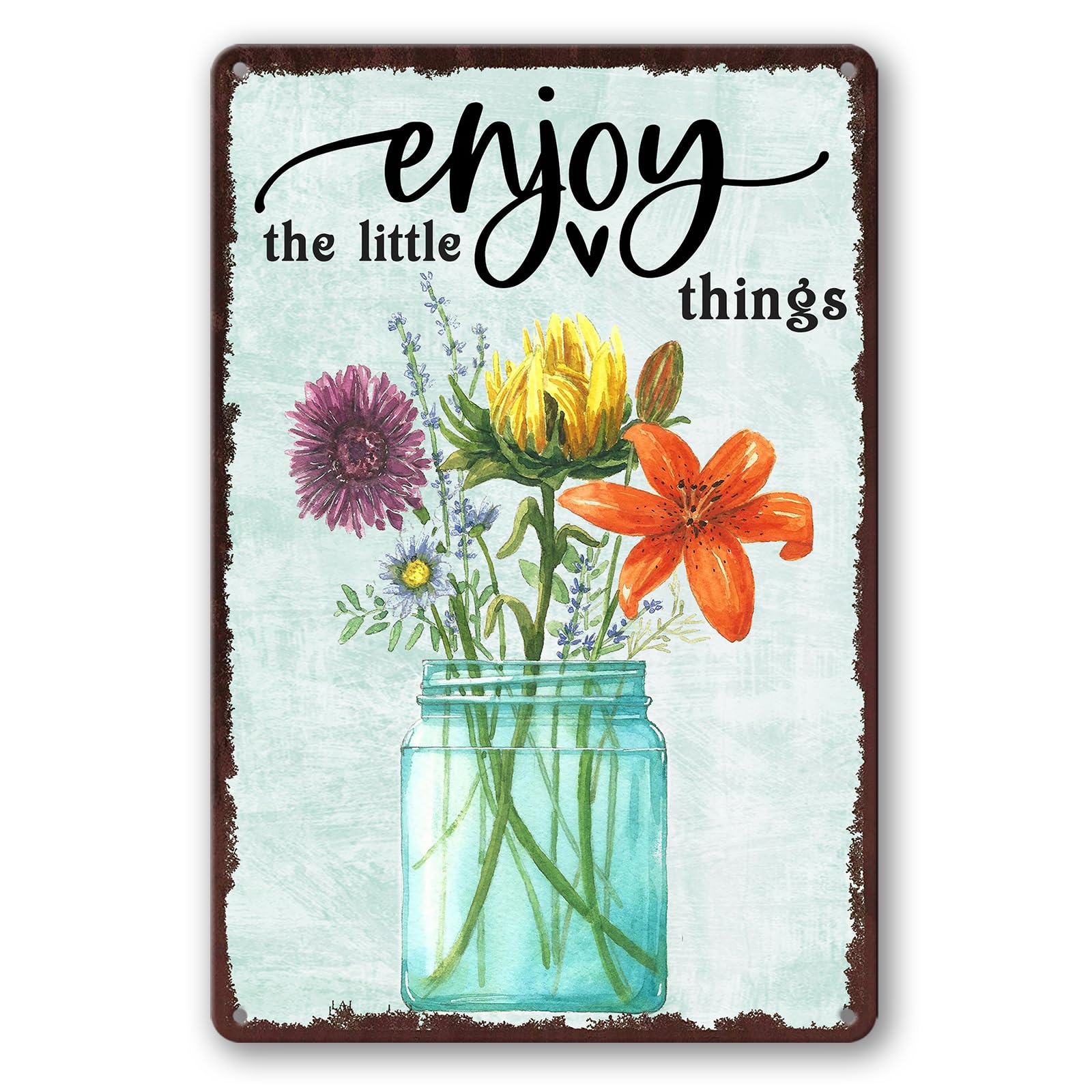 Chicken Coop Metal Signs for Outdoor, Funny Farm Tin Sign Vintage Decor Personalized Chicken Accessories Garden Yard Art Gifts for Chicken Lovers 8x12 Inch