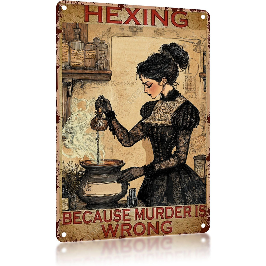 Metal Sign I Hate My Job Oh Please Funny Toilet Retro Tin Sign Bathroom Wall Art Home Décor, 12x8inch