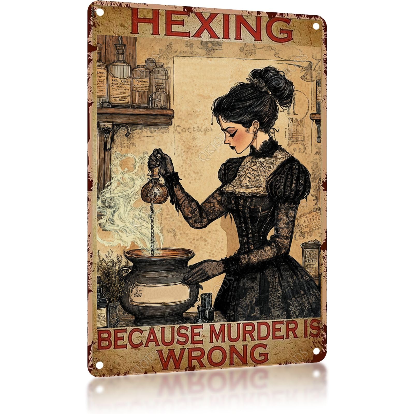 Metal Sign I Hate My Job Oh Please Funny Toilet Retro Tin Sign Bathroom Wall Art Home Décor, 12x8inch