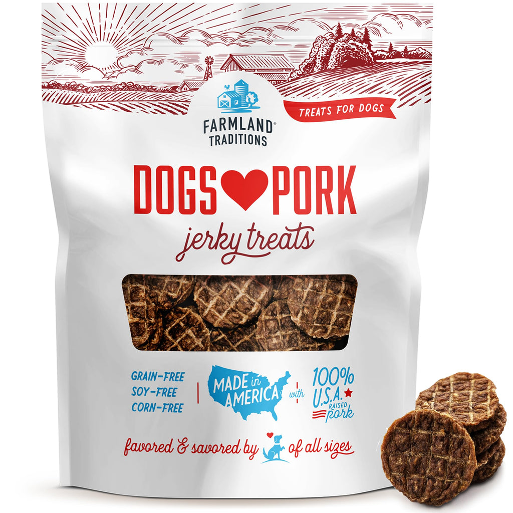 Farmland Traditions Filler Free Dogs Love Chicken Premium Jerky Treats for Dogs, 3 lb. Bag