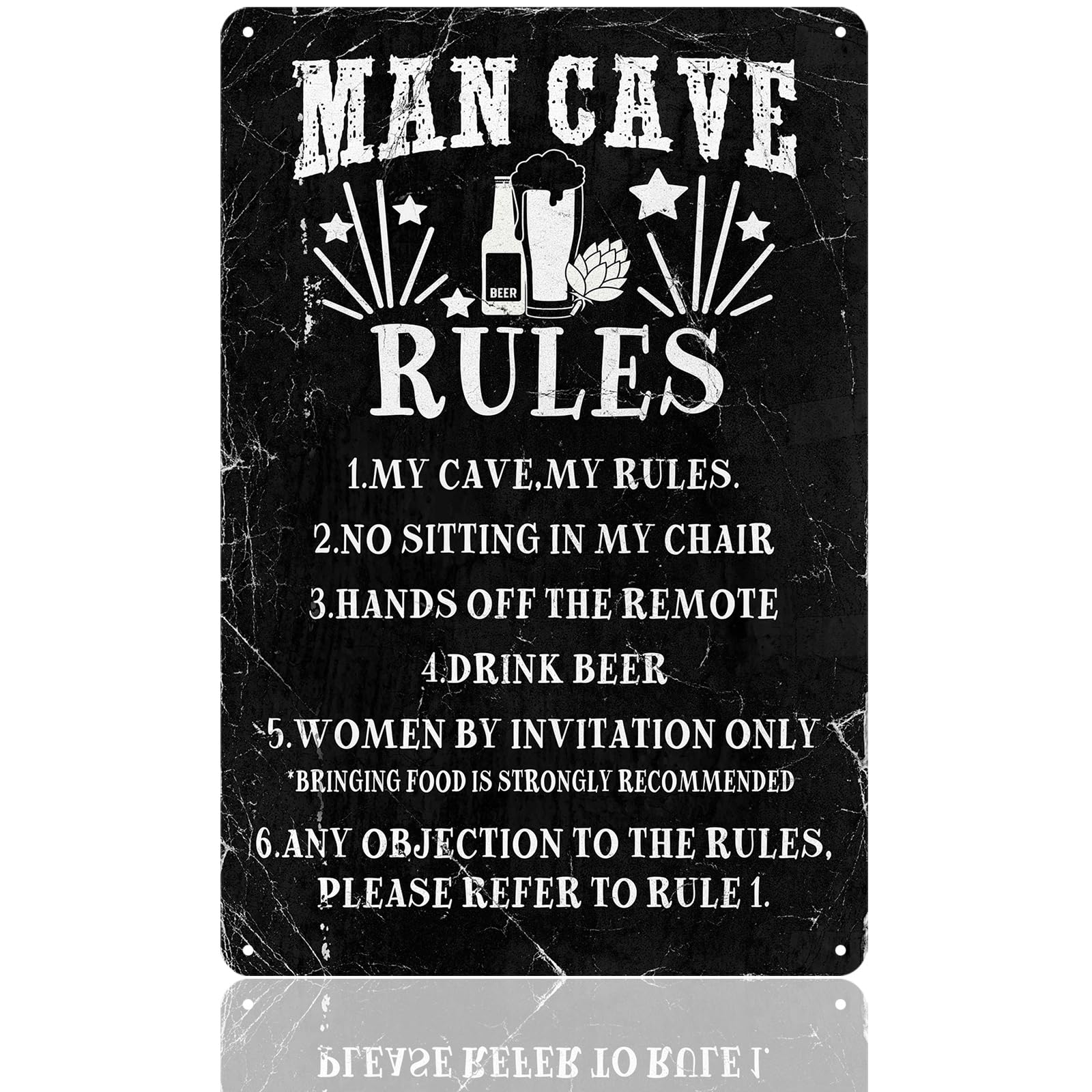 Funny Garage Signs Man Cave Decor For Men Vintage Metal Tin Sign Gifts For Man Cave No Trespassing Sign Warning Due To The Rising Cost Of Ammunition Sign Wall Decor For Home Bar 12 X 8 Inches