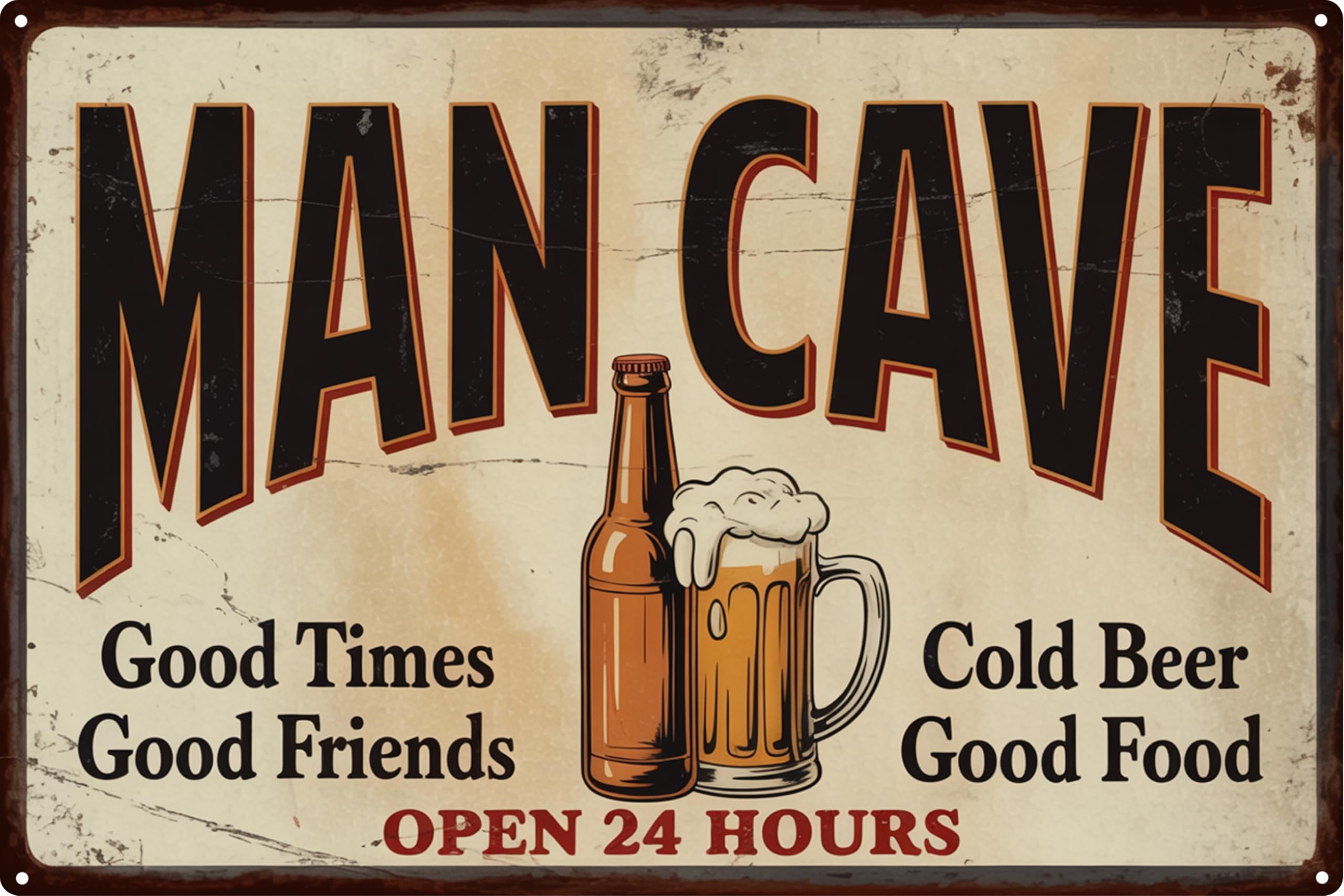 Sarcastic Metal Retro Tin Sign 8x12 in Funny Poster for Outdoor Wall Decor Street Yard Porch Garage Home Cafe Bar Club Farm Garden for Man Cave Store Art Holiday Gift