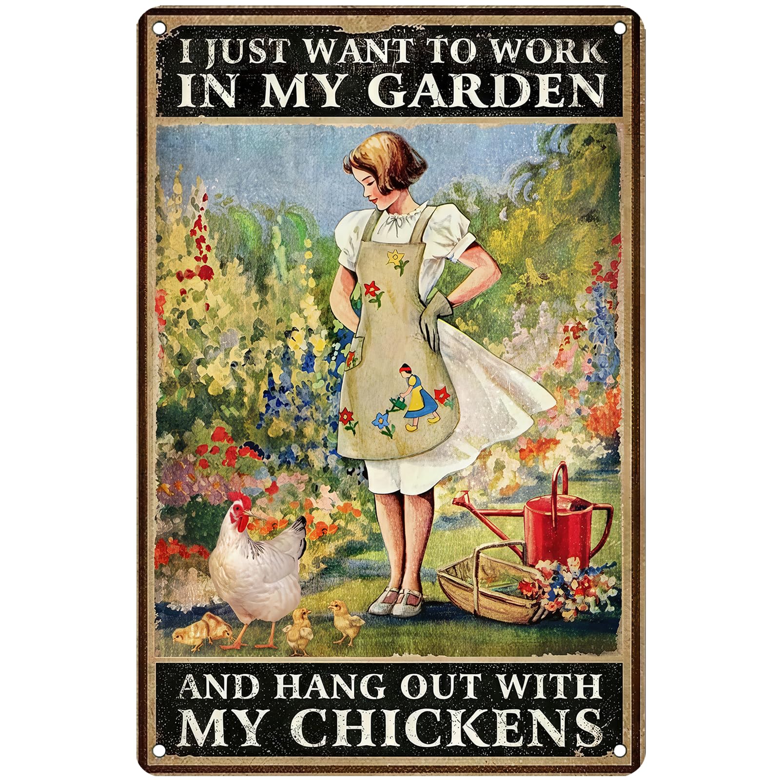 Funy Bathroom Sign Vintage Toilet Metal Tin Signs "Hello Sweet Cheeks" Funny Bathroom Metal Wall Art Print, Toilet Tin Signs Durable Retro Metal Signs Wall Decor Prints for Home, Restroom, Toilet or Bathroom 8x12 Inch