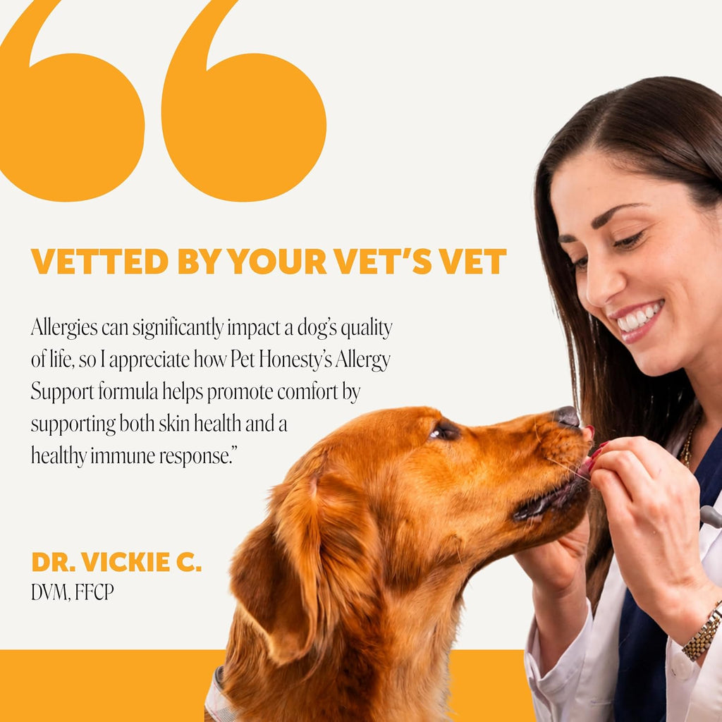 Dog Allergy Relief Immunity Chews - Paw Licking, Itching & Seasonal Allergies - with Colostrum, Probiotics, Turmeric & Salmon Oil - Vet Recommended Anti-Itch Supplement for Dogs (Salmon, 90 Ct)