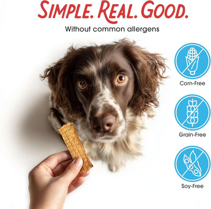 Farmland Traditions Filler Free Dogs Love Chicken Premium Jerky Treats for Dogs, 3 lb. Bag