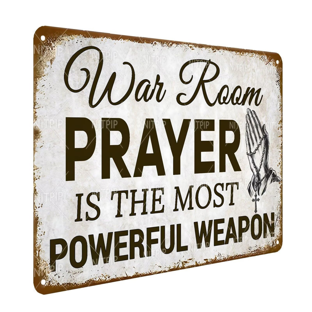 Psalm 51：10 Metal Tin Sign Bible Verse Metal Sign Art Decor - Christian Wall Art Faith Metal Tin Sign Prayer Religious Sign for Home Decor 8x12 Inch