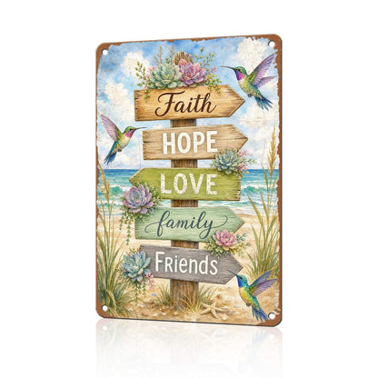 Dragonfly Metal Signs Flower Metal Decor The Best Things in Life Tin Signs Inspirational Quotes Wall Decor For Home Living Room Bedroom Cafe Kitchen Bar Farmhouse 12 * 8In