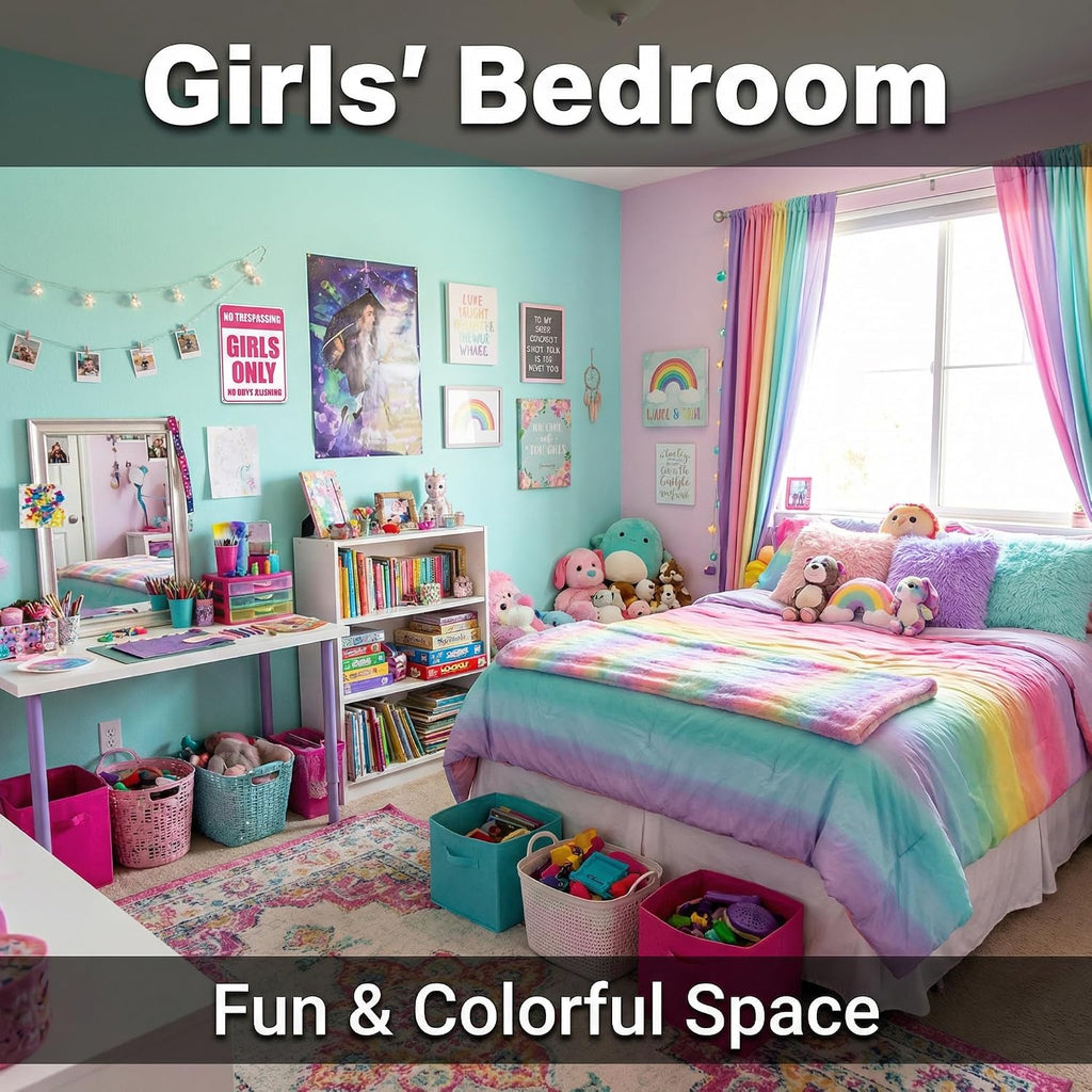 Smilelife Girls Gifts Funny Only Sign No Trespassing No Boys Allowed Tin Sign for Room Bedroom Dorm Wall Decor 8 X 12 Inch (3010)