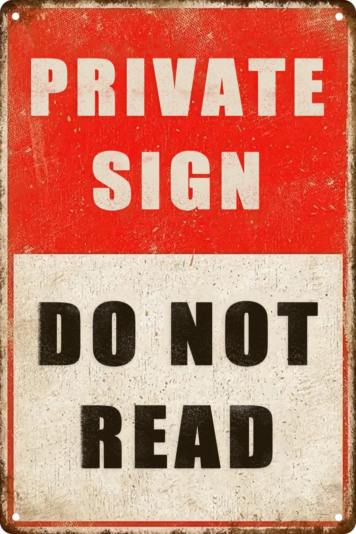 CSWLJS Beware Of Bob Funny Metal Tin Sign Novelty Vintage Plaque Decor 8x12 In