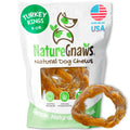 Nature Gnaws USA Turkey Tendons for Dogs (4oz) - Delicious Grain Free Reward Snack for Small, Medium & Large Breeds - Premium Natural Dog Chew Treats