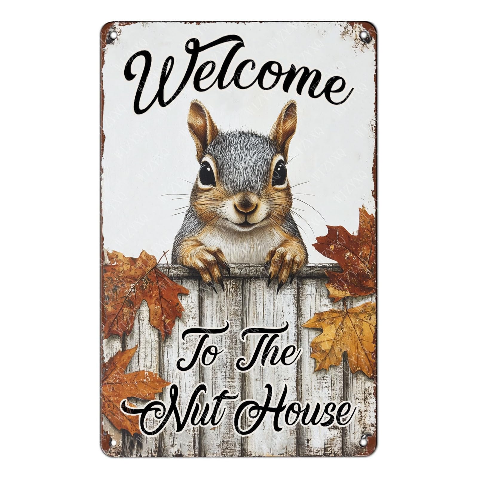 Metal Signs Wildflower Vintage Metal Tin Sign for Home Office Kitchen Bar Cafe Garden Wall Decor 12x8 Inch