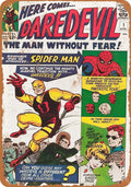 Kexle 8 x 12 Metal Sign - Vintage Look 1964 Daredevil #1