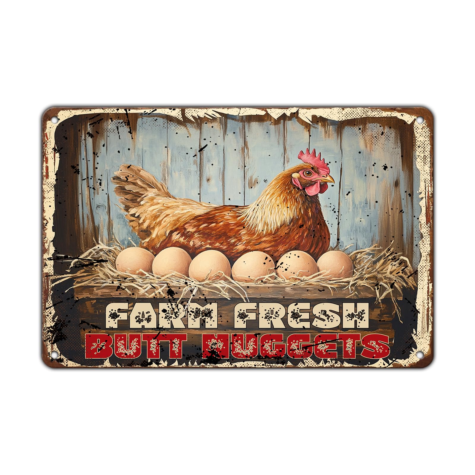 Chicken Metal Signs Rooster Kitchen Wall Decor Today I Will Pry More Worry Less Tin Sign 12x8 Inch Funny Chicken Coop Accessories Rooster Home Farm Yard Garden Decor