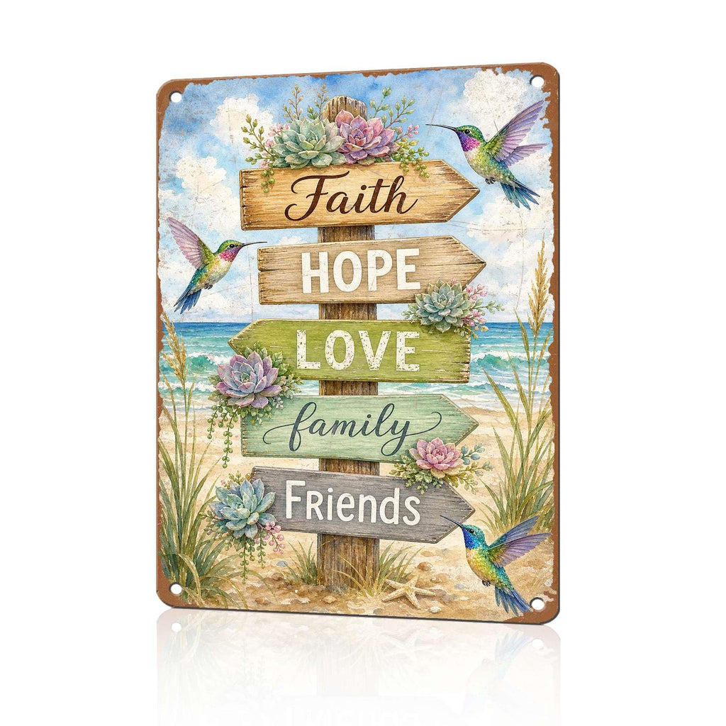 Dragonfly Metal Signs Flower Metal Decor The Best Things in Life Tin Signs Inspirational Quotes Wall Decor For Home Living Room Bedroom Cafe Kitchen Bar Farmhouse 12 * 8In