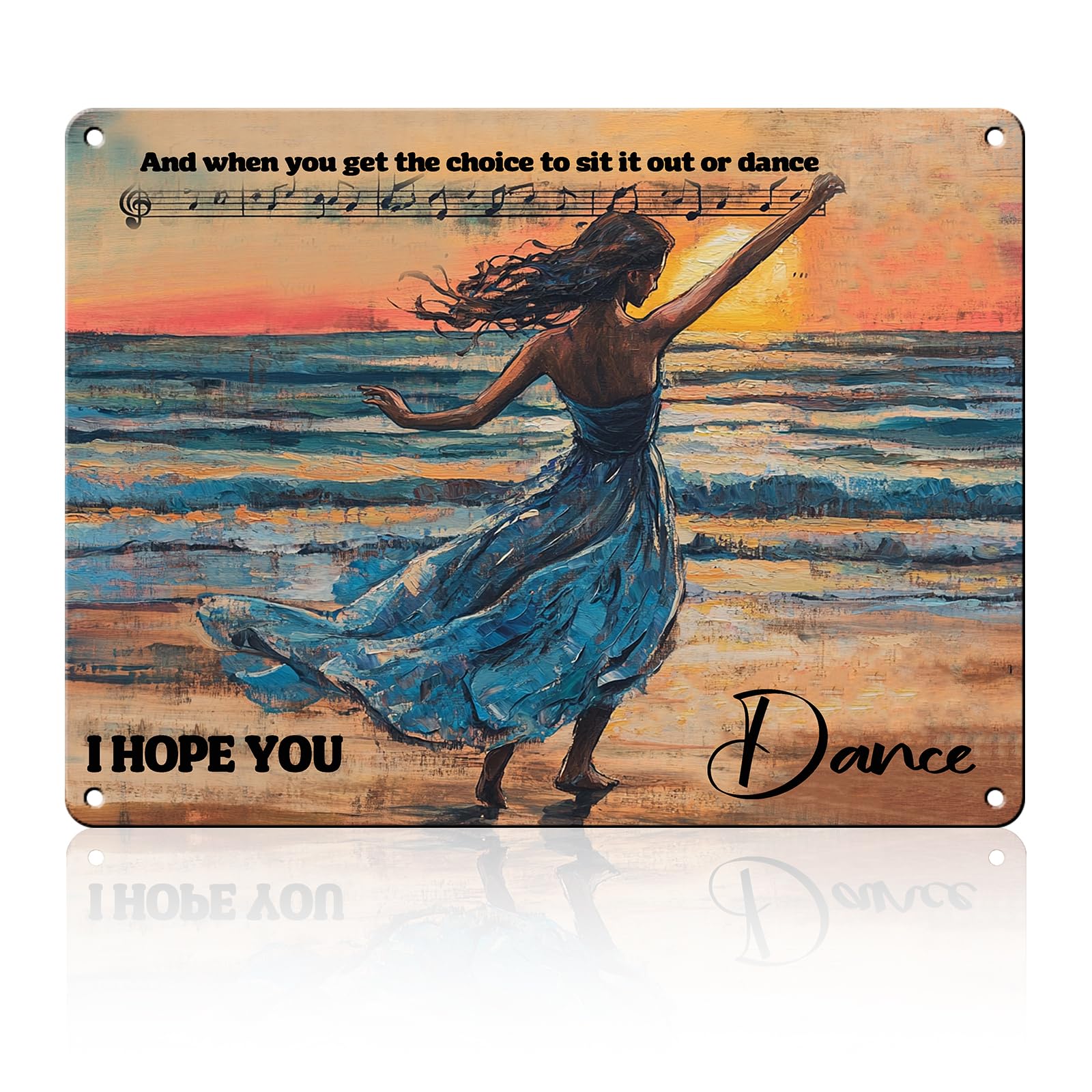 Beach Metal Sign Some Girls Are Just Born With The Beach In Their Souls Tin Sign Home Bar Pub 8x12 Inch Wall Decor
