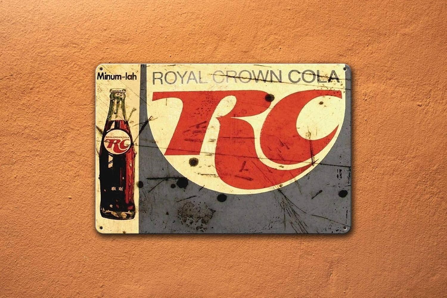 Metal Tin Signs Royal Crown RC Cola Soda Pop Ad Vintage Retro Store Wall Decor 8 x 12 inches