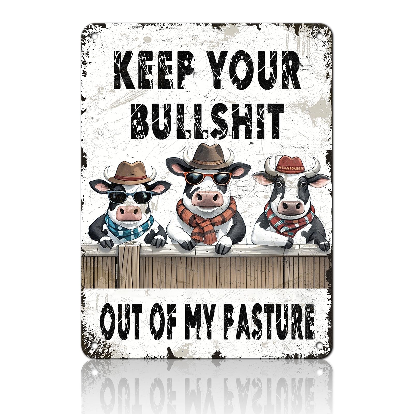 Funny Don'T Expect Me Normal Metal Tin Sign 12x8 Inch Horse Tin Sign Don'T Expect Me Normal Horse Poster Home Kitchen Garden Bar Restaurant Coffee Are Wall Decor