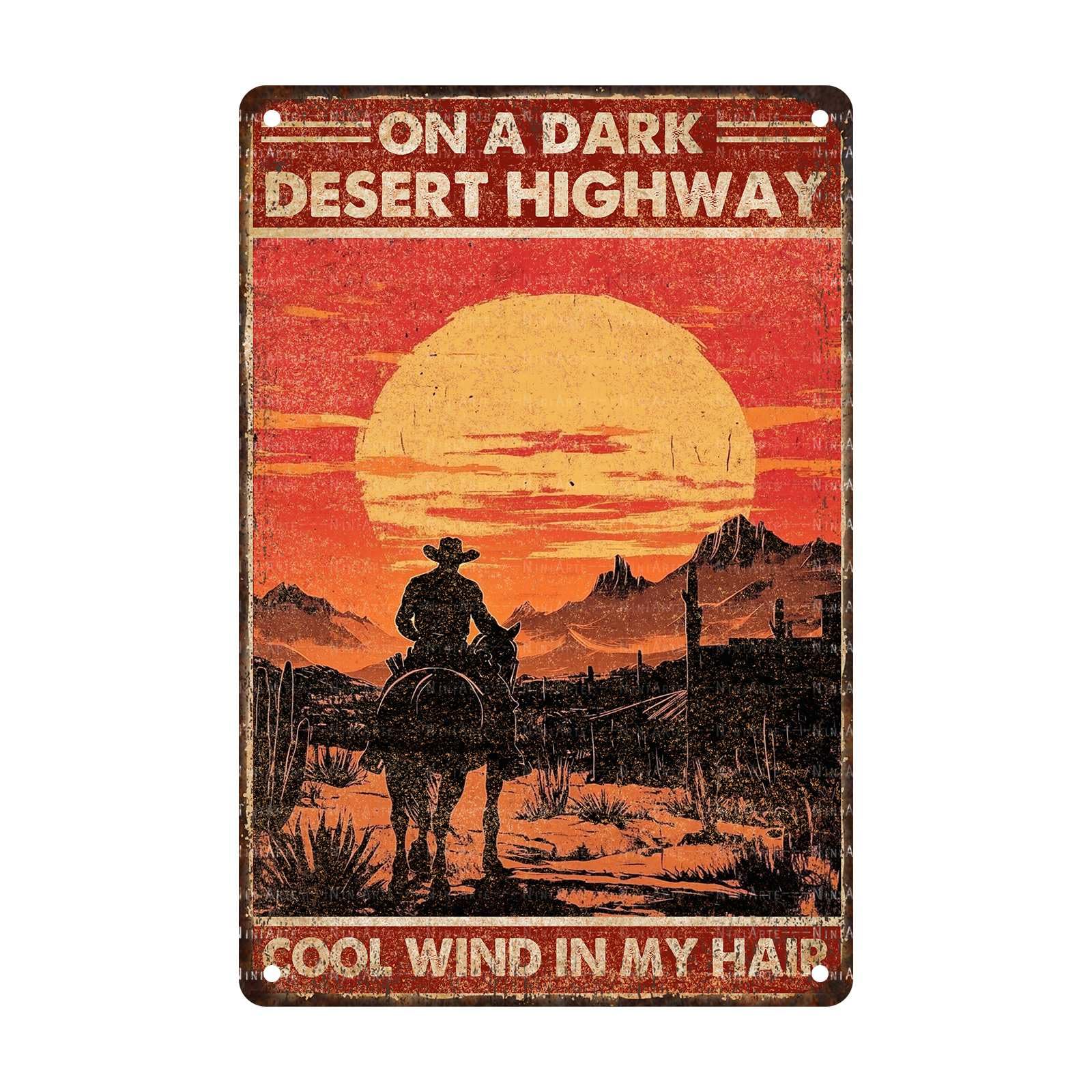 Vintage Cowgirl Tin Sign Are Always Good For The Soul Metal Sign for Home Garden Plaque Yard Patio Porch Farmhouse Cafe Bar Living Room Bedroom Office Garage Man Cave 8x12Inch