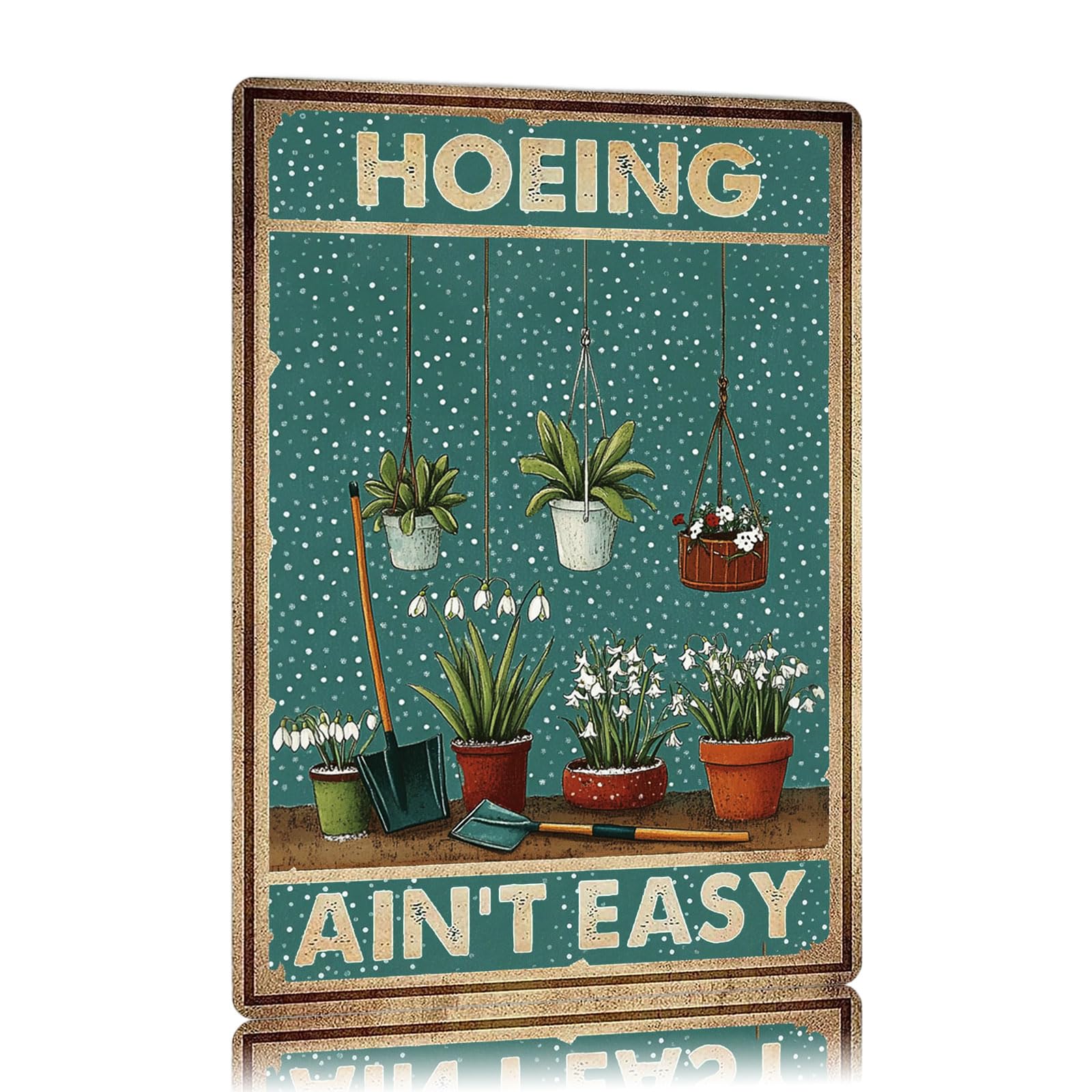 Metal Signs Enjoy The Little Things Vintage Signs Retro Aluminum Metal Tin Sign for Home Office Kitchen Bar Cafe Garden Wall Decor 12x8 Inch