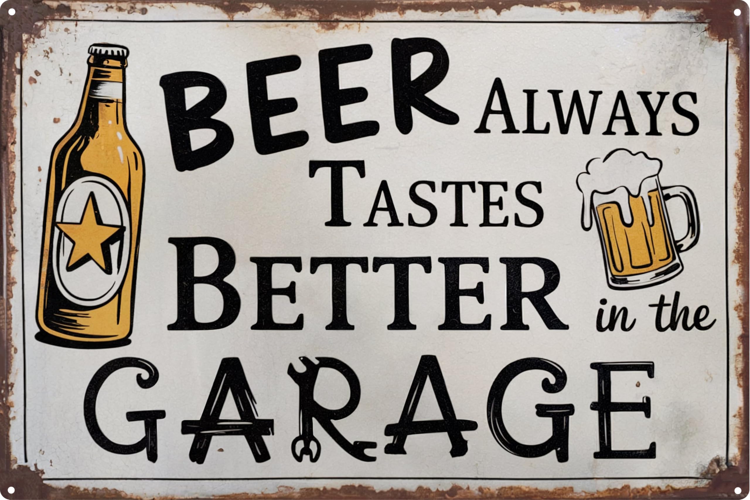 Sarcastic Metal Retro Tin Sign 8x12 in Funny Poster for Outdoor Wall Decor Street Yard Porch Garage Home Cafe Bar Club Farm Garden for Man Cave Store Art Holiday Gift