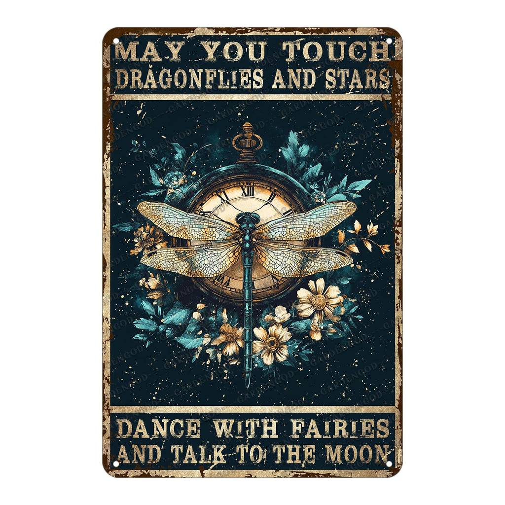 Mermaid Tin Sign And I Think To Myself What A Wonderful World Poster Home Decor Funny Home Decor Cave Bar Wall Decor 12x8 Inch