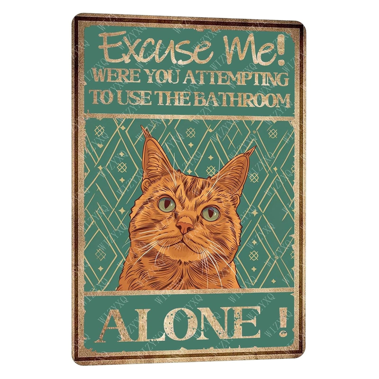 Vintage Metal Sign What If I Fall Oh But My Darling What If You Fly Tin Sign Funny Walll Decor for Bar Kitchen Pubs Cafe Home Garage 12×8 Inch