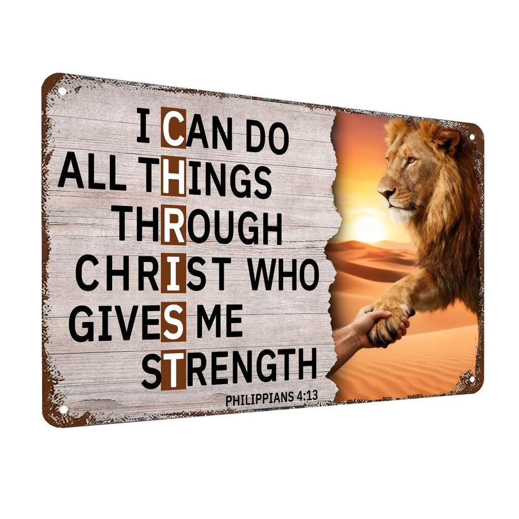 Bless the Food Before Us Wall Decor Christian Gift Bible Verse Metal Tin Signs Inspirational Sign for Farmhouse Kitchen Dining Room Wall Decor 8x12 Inch
