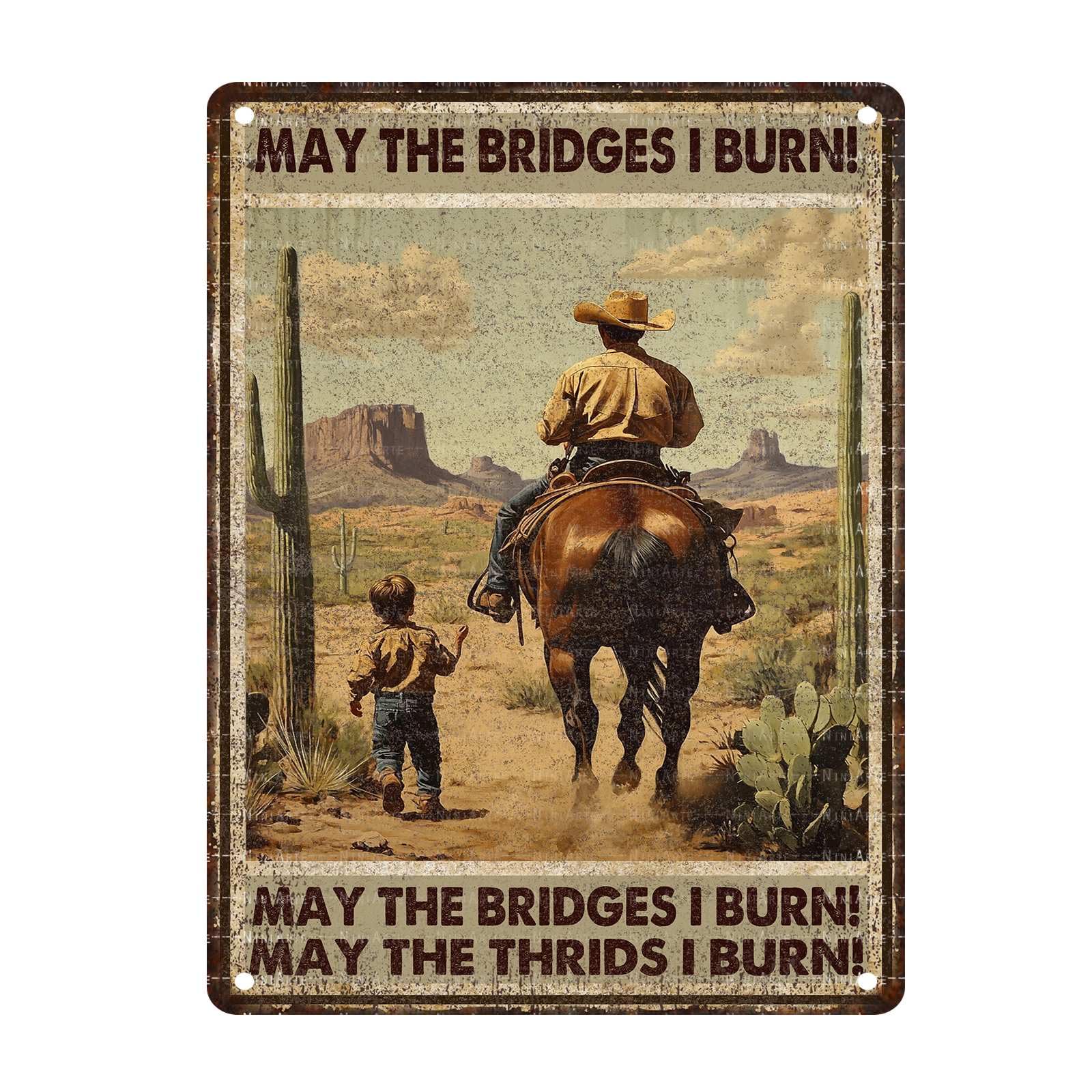 Vintage Cowgirl Tin Sign Are Always Good For The Soul Metal Sign for Home Garden Plaque Yard Patio Porch Farmhouse Cafe Bar Living Room Bedroom Office Garage Man Cave 8x12Inch