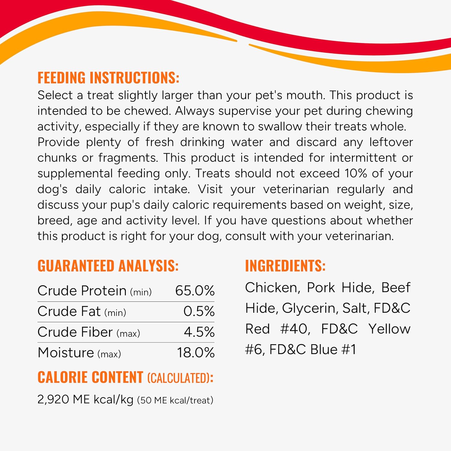 Good ‘n’ Fun Triple Flavor Wings Chews for All Dogs, Treat Your Dog to Long-Lasting Chews Made with Chicken, Beef Hide and Pork Hide, 8 oz