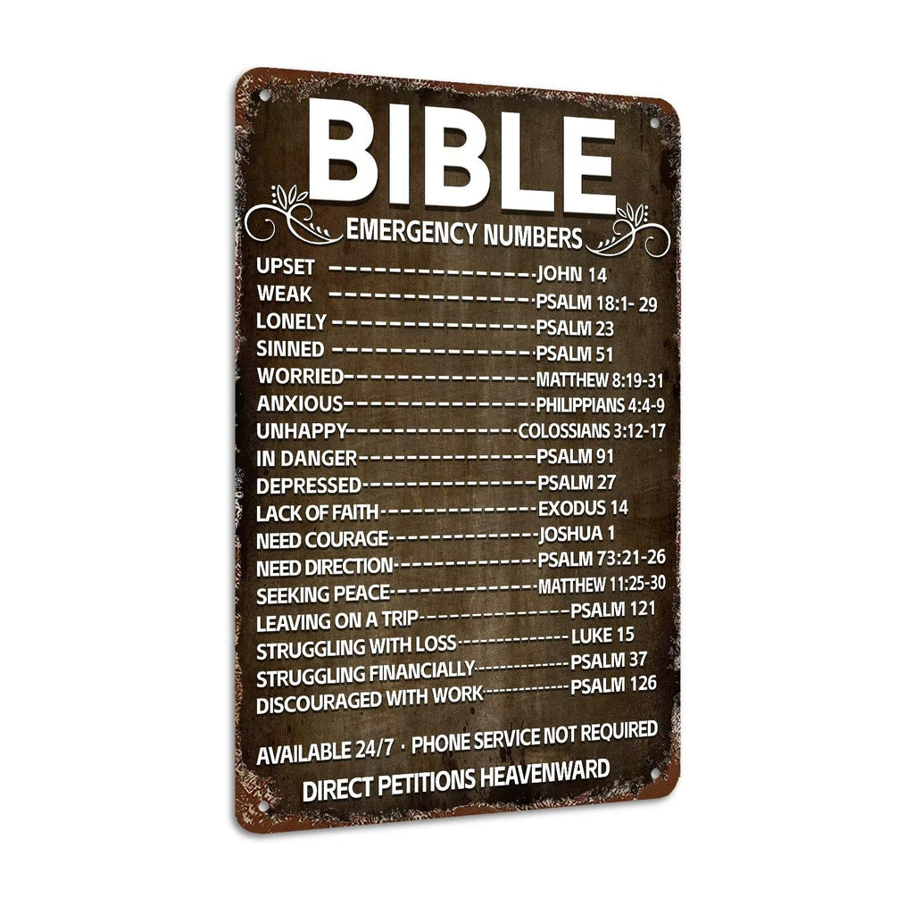 Inspirational Bible Verse Sign God Says You Are Metal Tin Signs Bird Print Christian Gift Quotes Poster for Church Prayer Room Office Decor 8x12 Inch