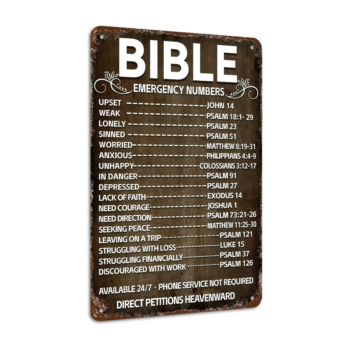 Inspirational Bible Verse Sign God Says You Are Metal Tin Signs Bird Print Christian Gift Quotes Poster for Church Prayer Room Office Decor 8x12 Inch