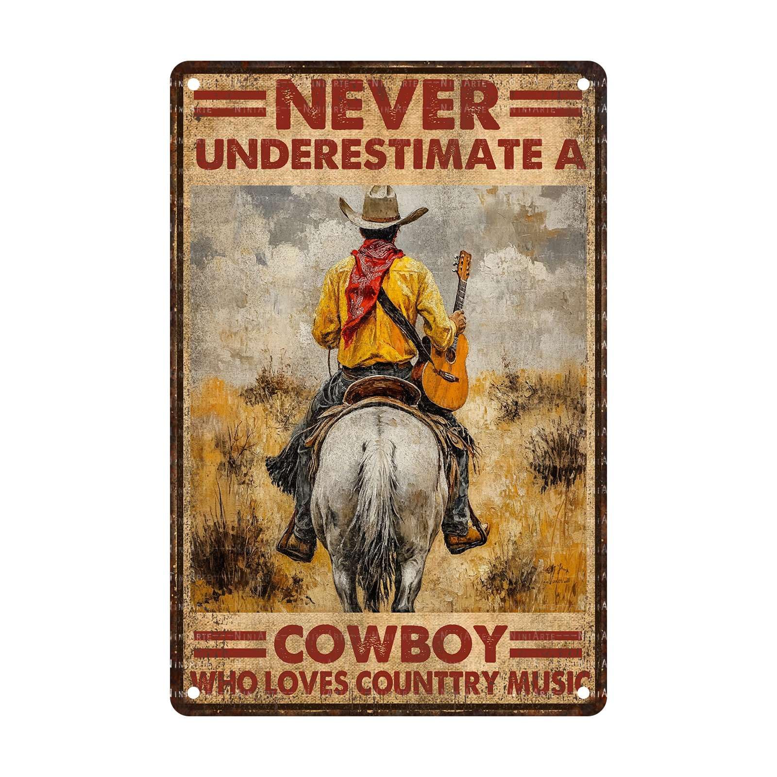 Vintage Cowgirl Tin Sign Are Always Good For The Soul Metal Sign for Home Garden Plaque Yard Patio Porch Farmhouse Cafe Bar Living Room Bedroom Office Garage Man Cave 8x12Inch