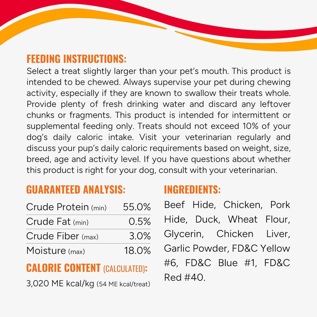 Good 'n' Fun Kabobs Long-Lasting Dog Treat, With Real Proteins, Beef Hide and Premium Chicken, Supports Dental Health, Mental Stimulation, 24 oz