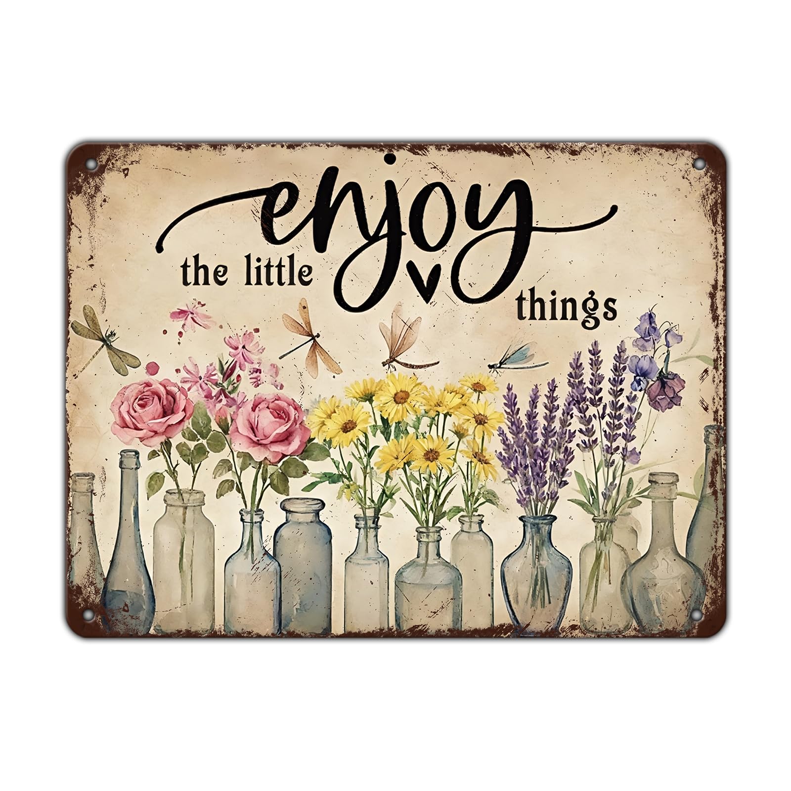Gardening Gifts Metal Gardening Signs Welcome to My Garden Vintage Tin Sign for Home Garden Greenhouse Living Room Bedroom Yard Cottage Outdoor Decor 8x12Inch
