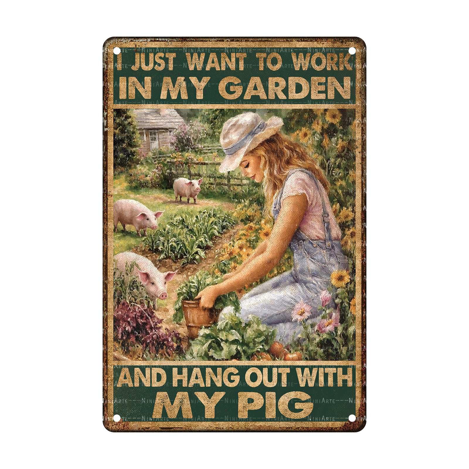 Funny Turtle Bathroom Vintage Tin Sign Turtle Metal Sign Beach Bathroom Wall Decor 8X12Inch