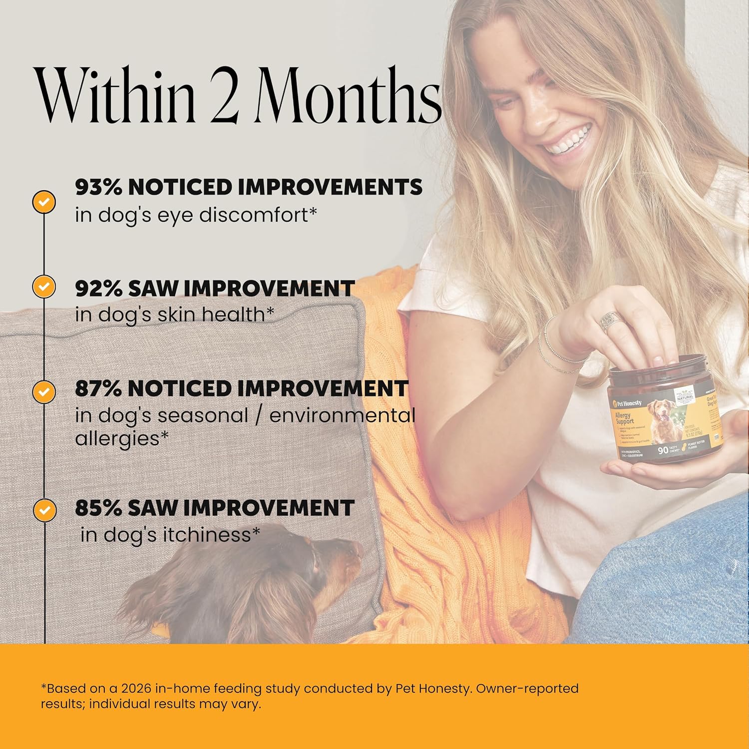 Dog Allergy Relief Immunity Chews - Paw Licking, Itching & Seasonal Allergies - with Colostrum, Probiotics, Turmeric & Salmon Oil - Vet Recommended Anti-Itch Supplement for Dogs (Salmon, 90 Ct)
