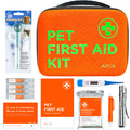 ARCA PET Dog First Aid Kit - Pet Emergency Kit - Water Resistant High Visibility Reflective First Aid Pouch Dog Camping Essentials for Hiking, Backpacking, Sports, Hunting