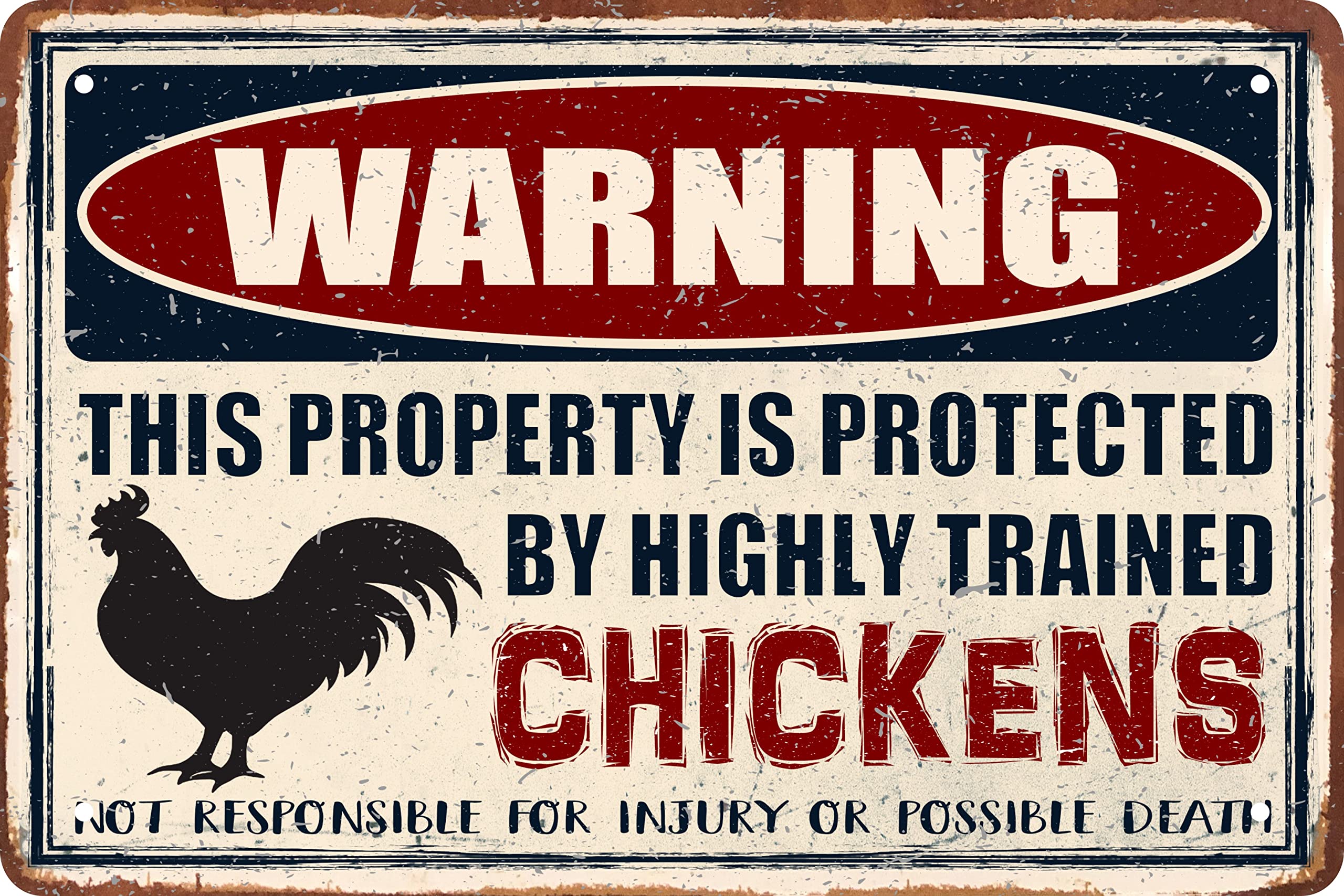 Funny Metal Tin Sign Decor I Only Want Chickens Hey...Don't Judge Me Farm Outdoor Chicken Coop Rustic Wood Decor Home Room Vintage Wall Poster Art Gift 8x12 in