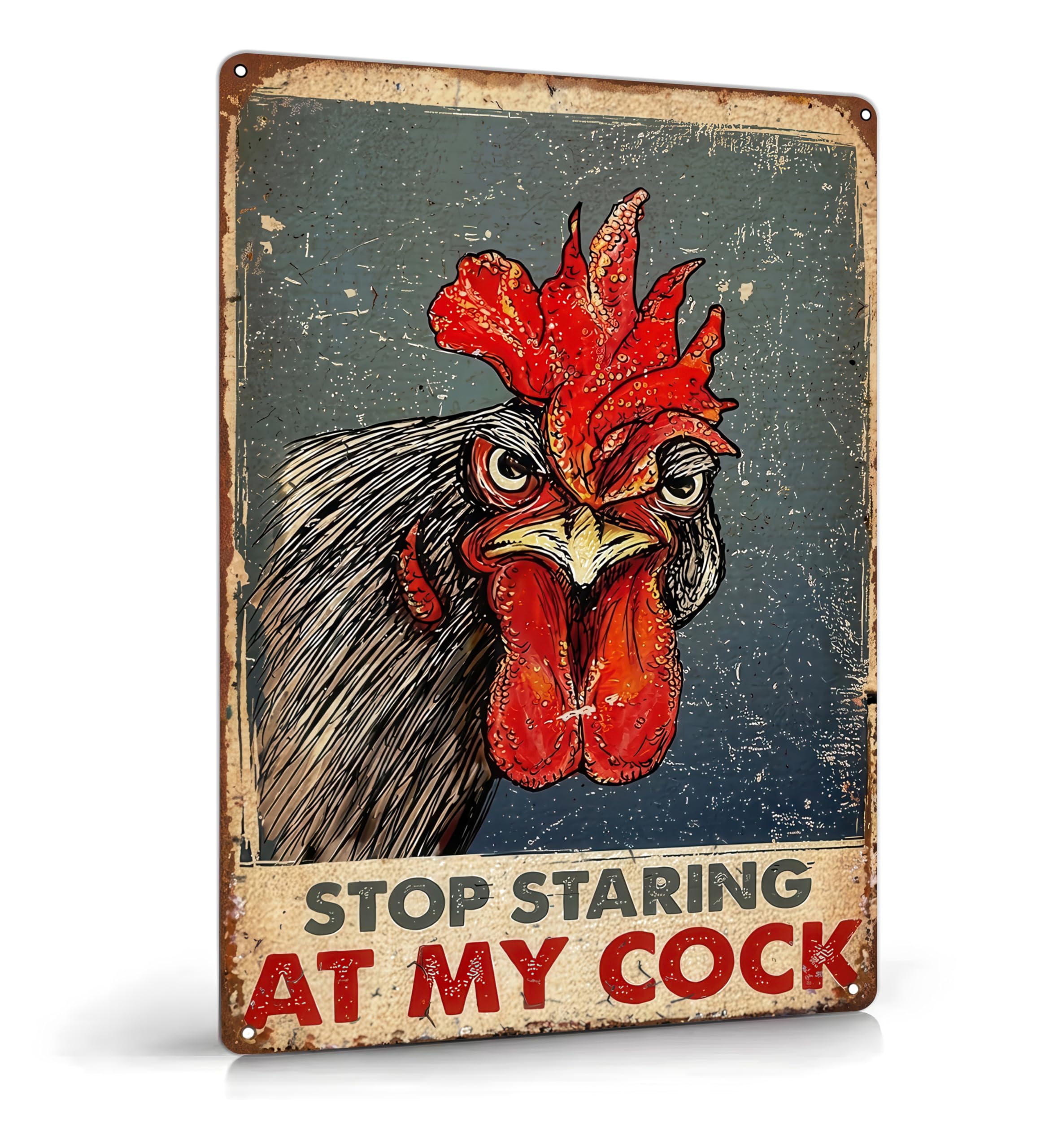 Vintage Funny Metal Sign Funny Dog Metal Sign wall decor I Know I'M Just A Dog Retro Rustic Tin Signs Wall art for Home Yard & Garden Farm 8x12 Inch